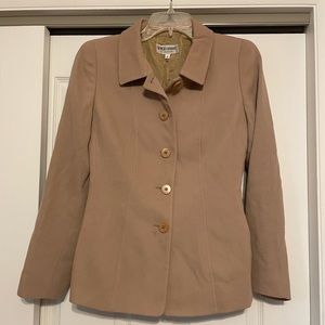 Giorgio Armani Women’s Wool Tan Jacket -Size 6